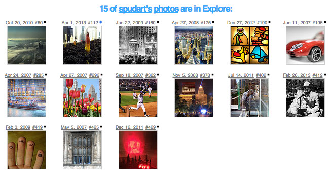 15 of spudart's photos in flickr explore