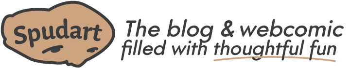 Spudart: the blog & webcomic filled with thoughtful fun