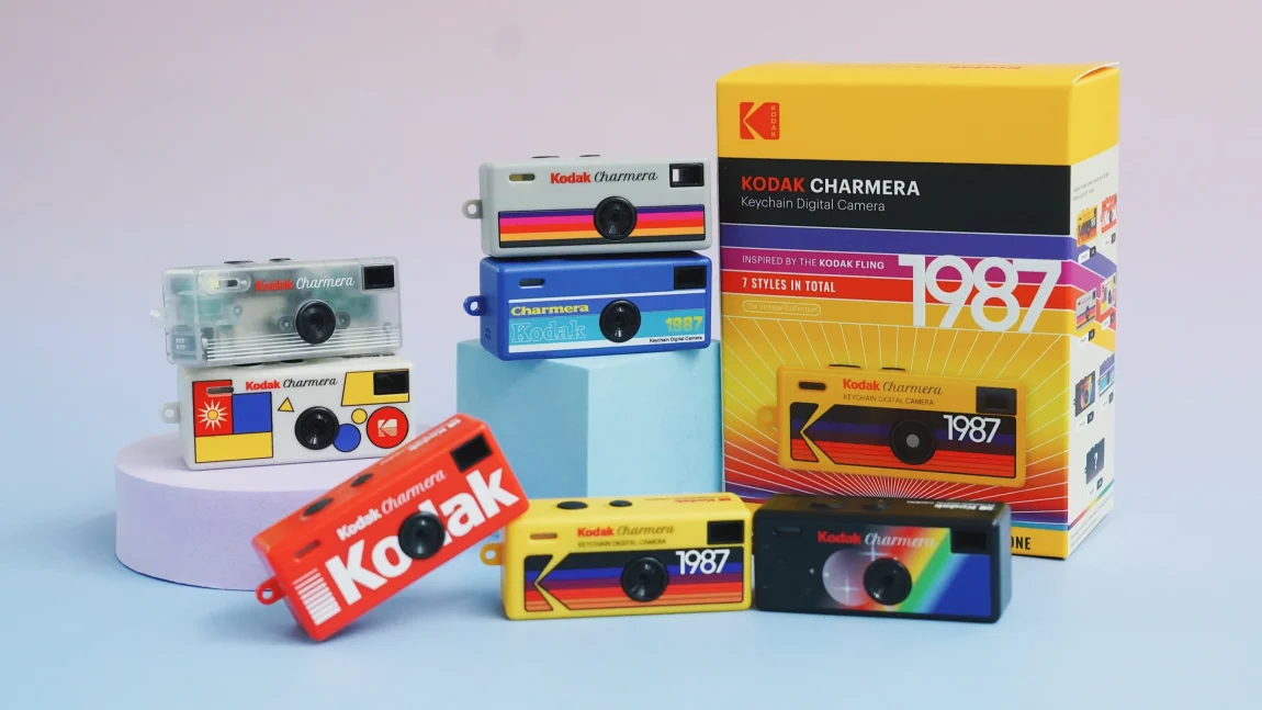 Image of Kodak Charmera cameras
