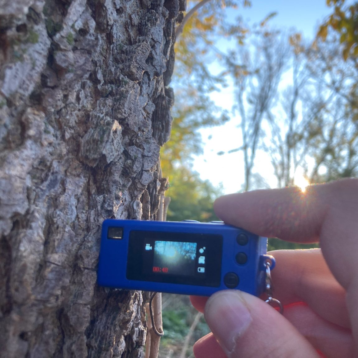 Using a keychain camera to record the morning sun - Spudart